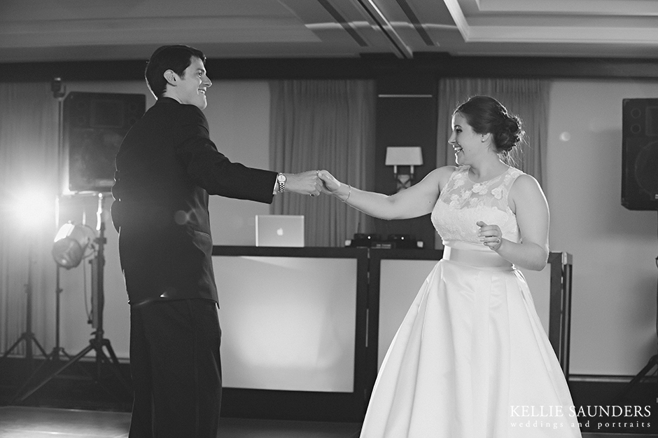 Campus Inn reception, Jewish wedding reception, Kellie Saunders Photography, First Dance